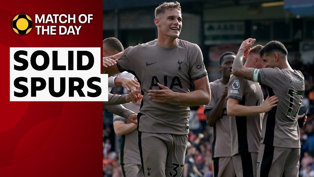 Match of the Day analysis: How Tottenham's centre-backs stole the show against Luton