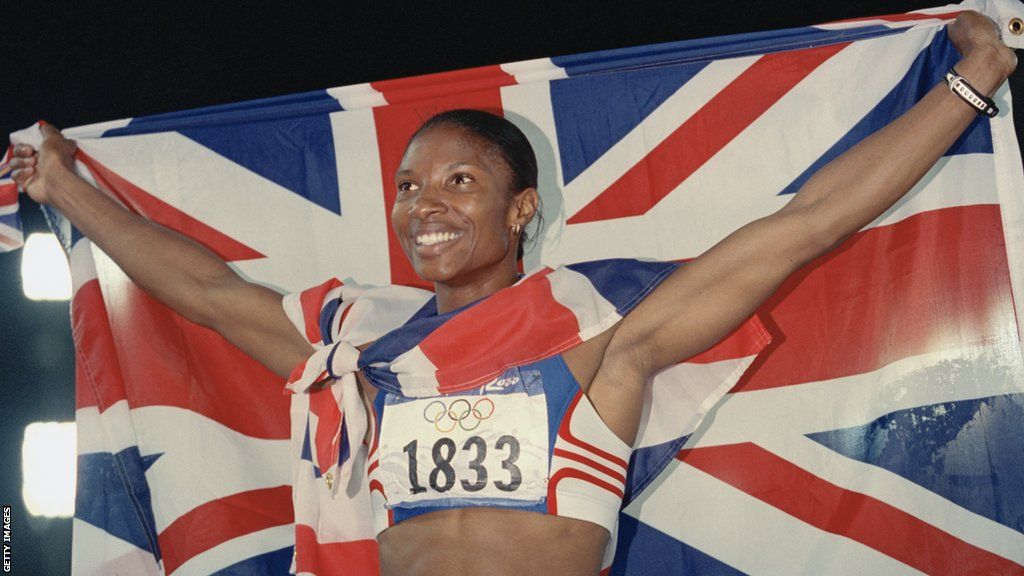 Dame Denise Lewis in 2000