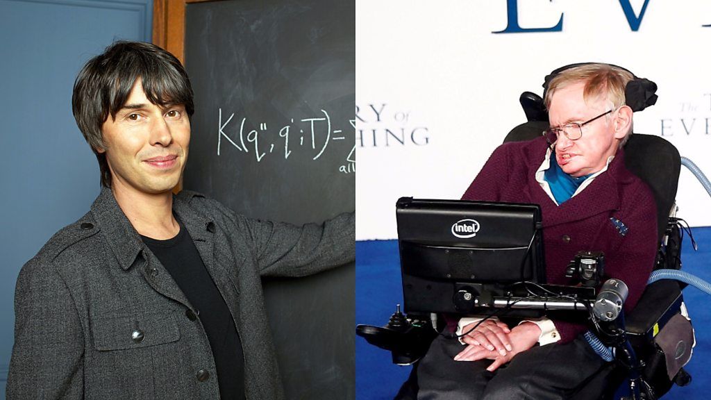 Professor Brian Cox and Stephen Hawking