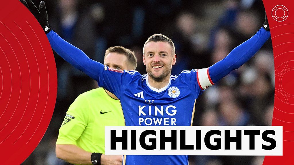 Vardy on target as Leicester knock out Birmingham