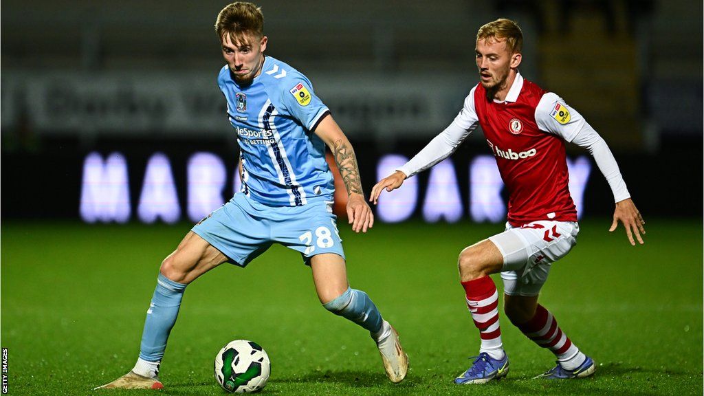 Josh Eccles of Coventry City