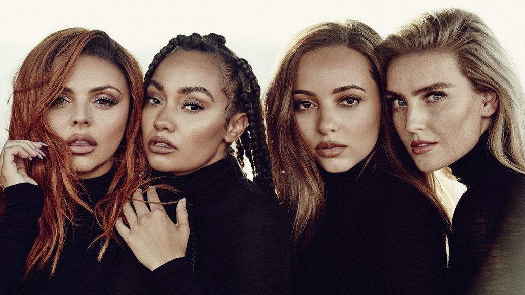 Little Mix rate seven years of photos: 'I had a massive spot!' - BBC News