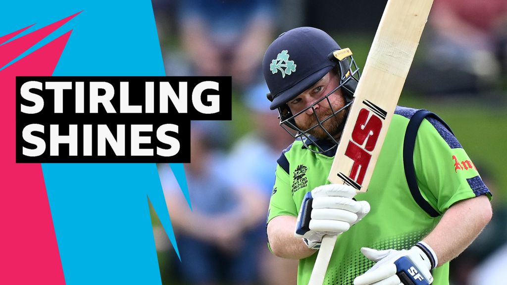 T20 World Cup: Der Ire Paul Stirling trifft 66 gegen Westindien