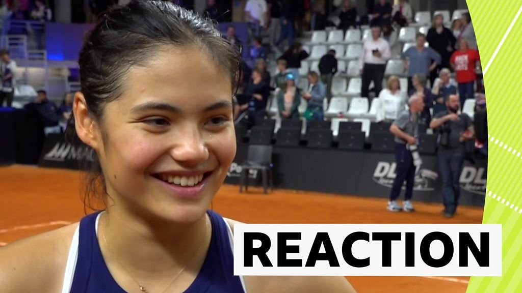 Image for article: Raducanu 'pleased hard work was able to show' Image