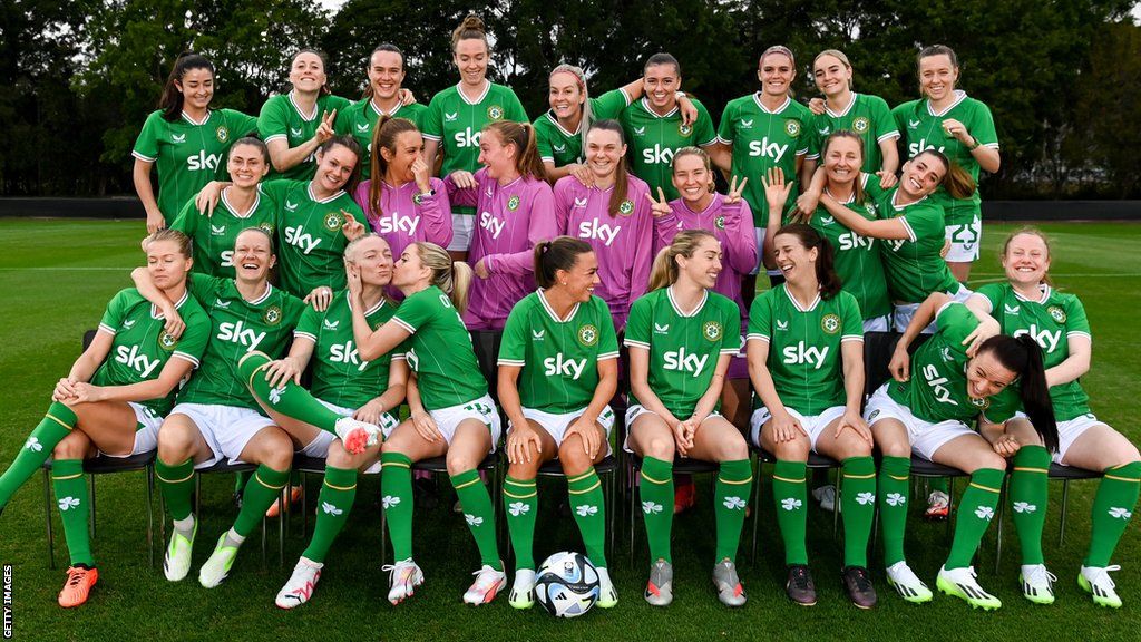 Republic of Ireland team photo