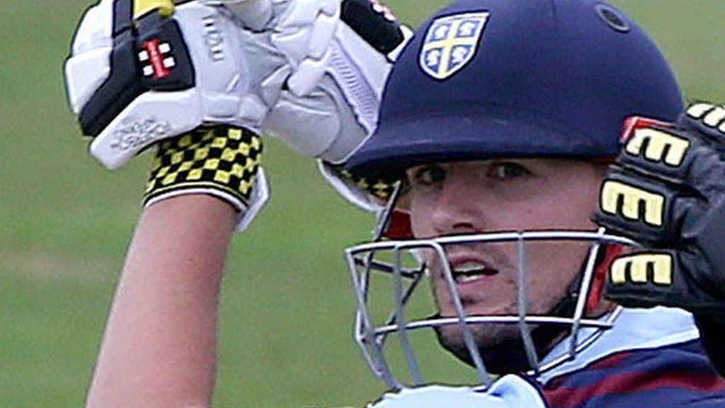 Alex Lees batting for Durham