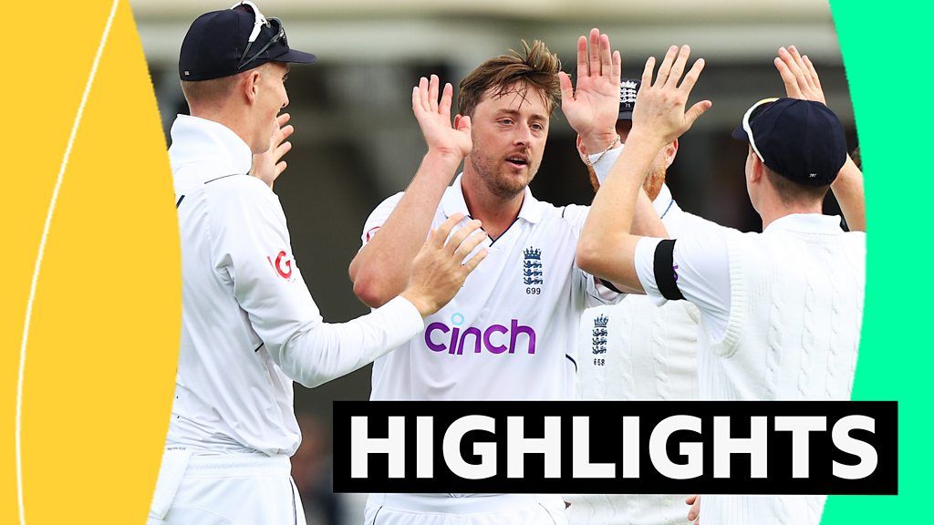England v South Africa: Hosts hold slim advantage at The Oval in third Test