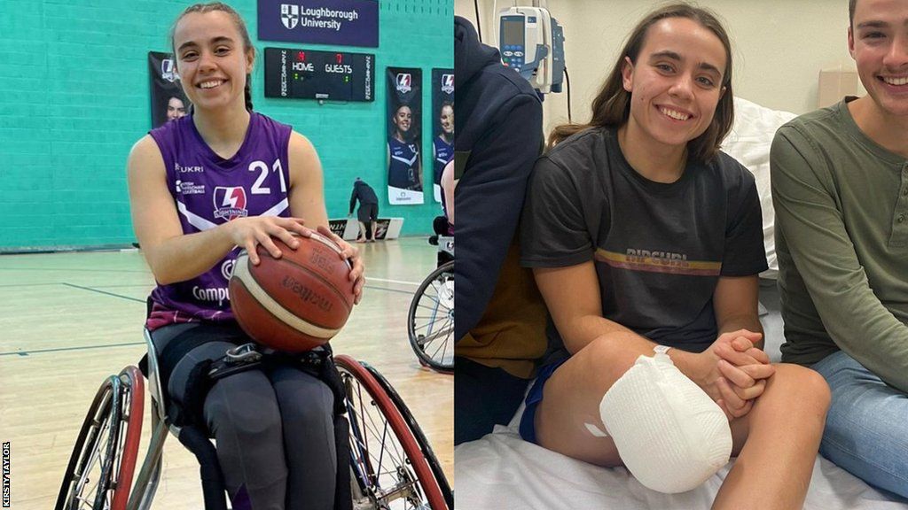 Kirsty Taylor plays wheelchair basketball for Lougborough