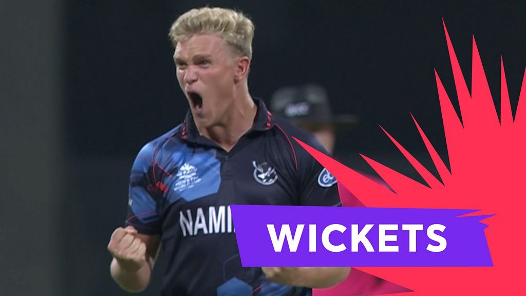 T20 World Cup: A disastrous start for Scotland as Namibia's Trumpelmann takes three wickets in the opening over