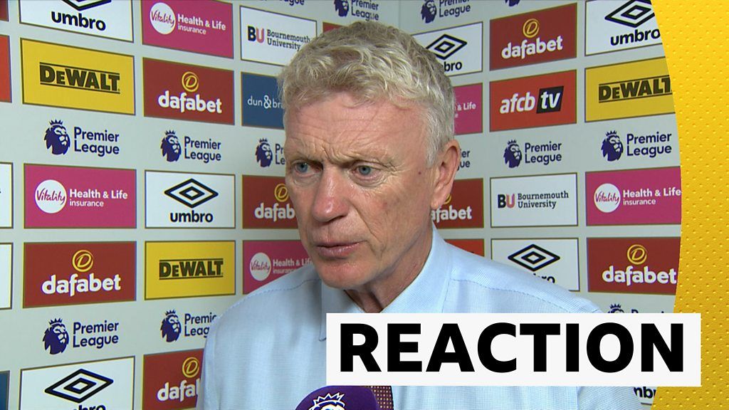 Bournemouth 1-1 West Ham: We Were 'unlucky' Against Bournemouth - Moyes ...