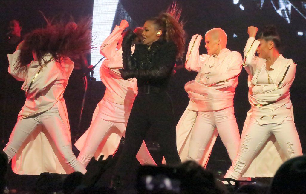 Janet Jackson on the State of the World tour