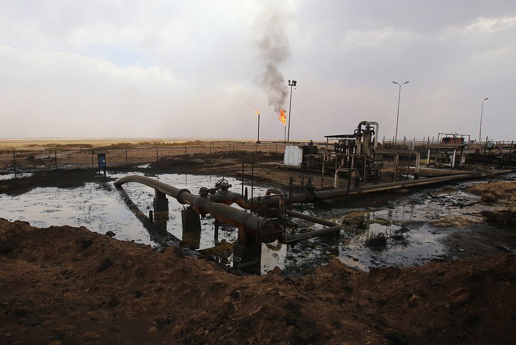 Oil field in Syria's north-eastern Hasakeh province