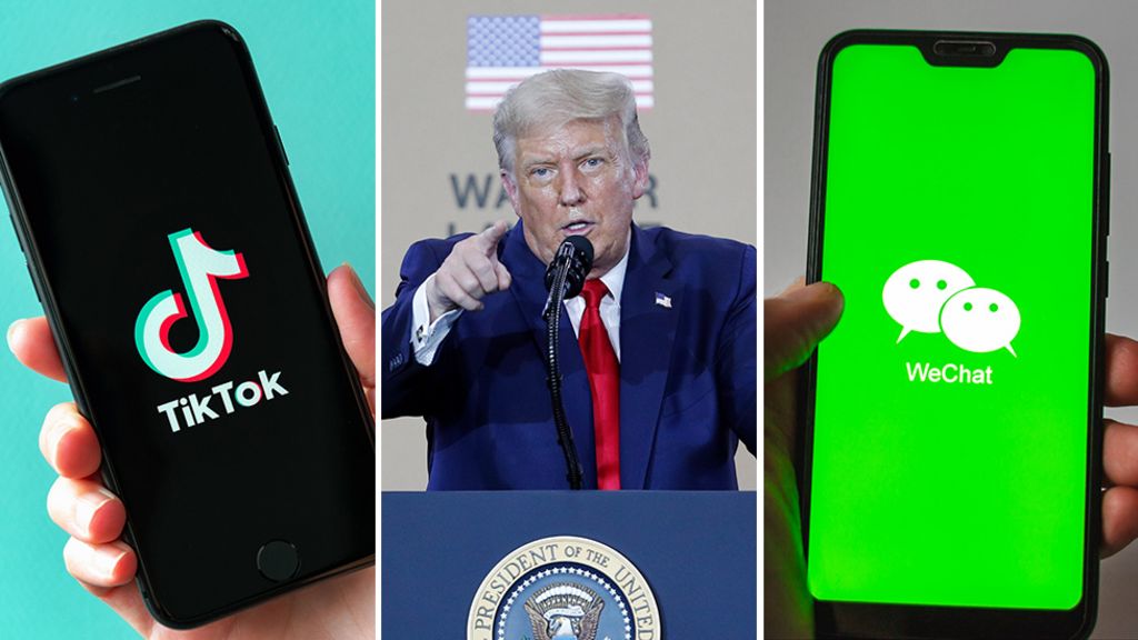 TikTok and WeChat: US to ban app downloads in 48 hours - BBC News