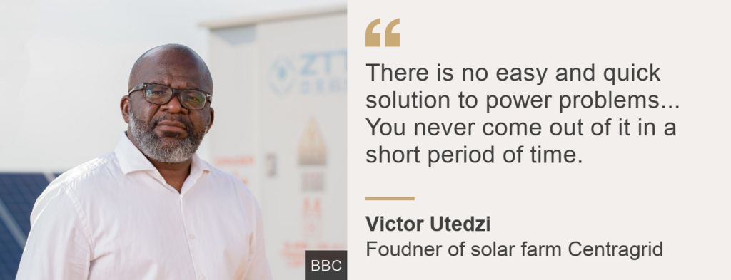 Victor Utedzi quotebox