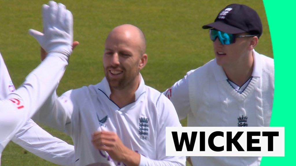 England v Ireland: Lorcan Tucker plays on to his stumps