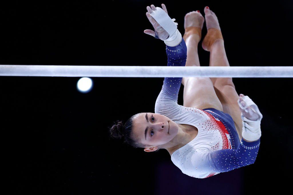 U.S. women break record at gymnastics world championships with 7th