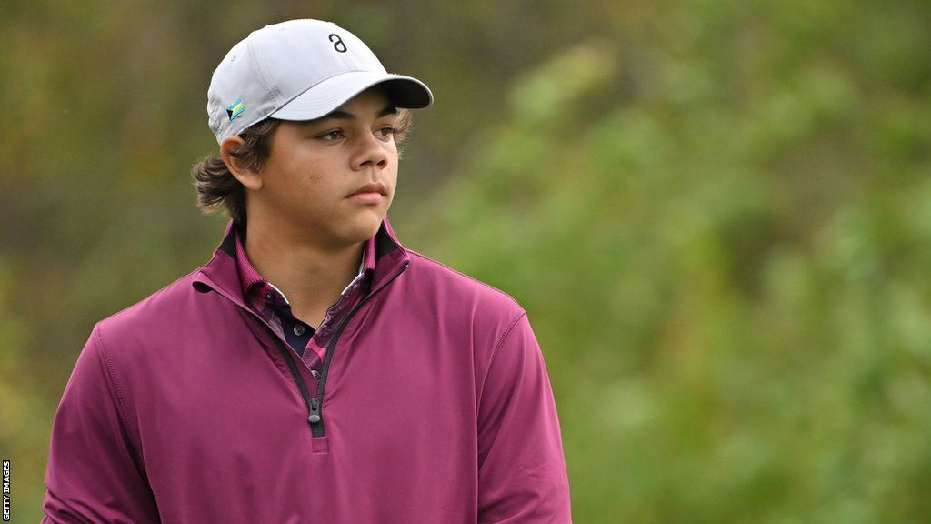 Tiger Woods' son Charlie, 15, aiming to qualify for PGA Tour event - BBC Sport