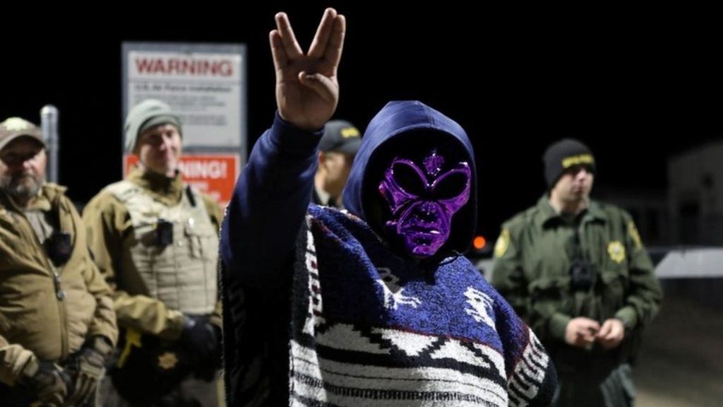 Area 51 Storming of secretive Nevada base to 'see aliens' fails to