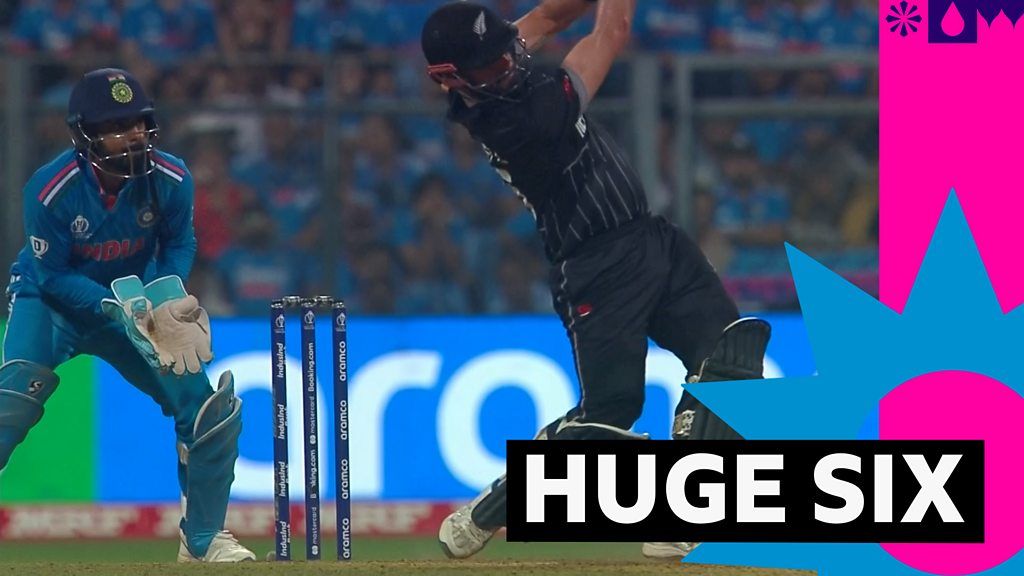 NZ's Mitchell hits biggest six of World Cup