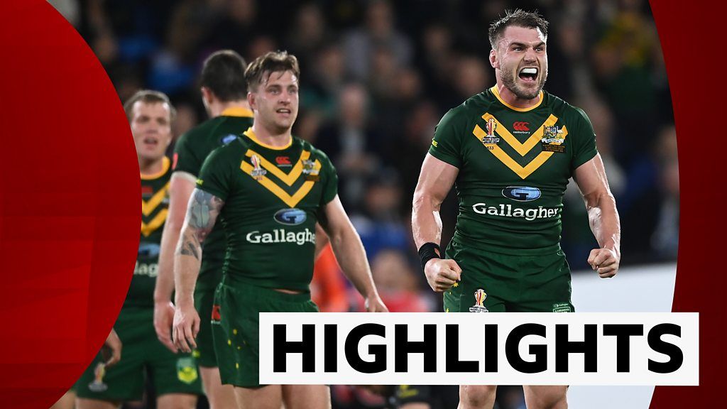 Rugby League World Cup Australia 1614 New Zealand highlights BBC Sport