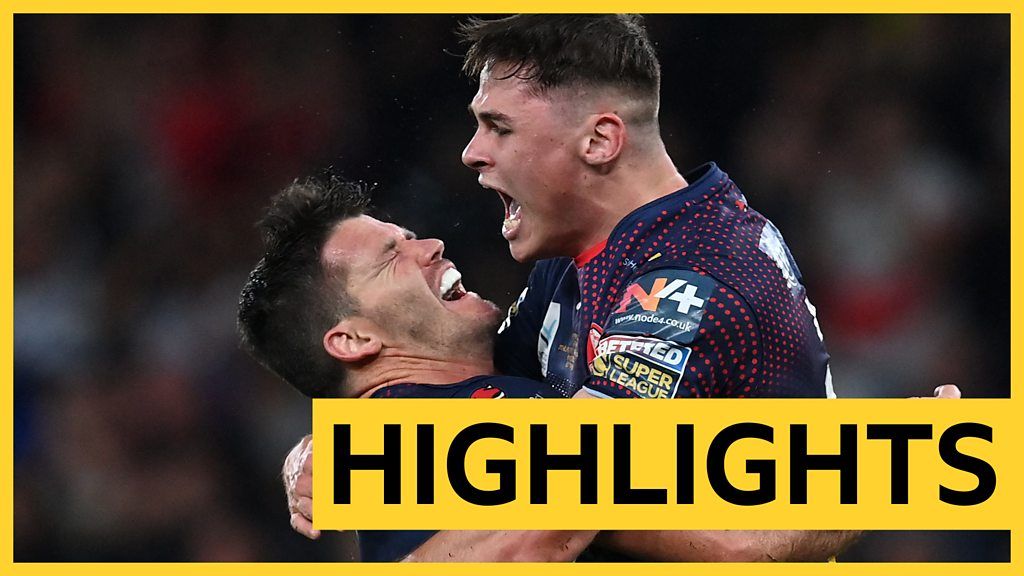 Super League Grand Final: Catalans Dragons 10-12 St Helens: Saints beat Catalans to win third Grand Final in a row