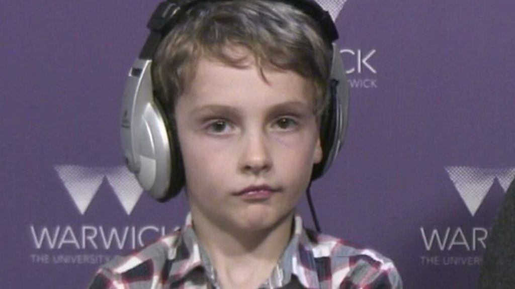 Eight-year-old reads letter about bereavement payments