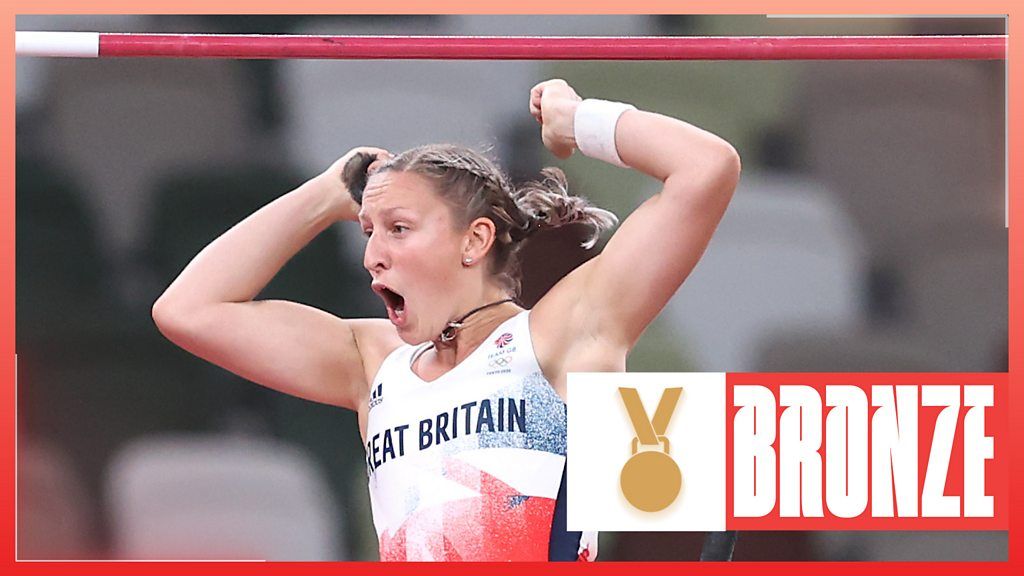 Tokyo Olympics: GB's Holly Bradshaw wins bronze in the women's pole