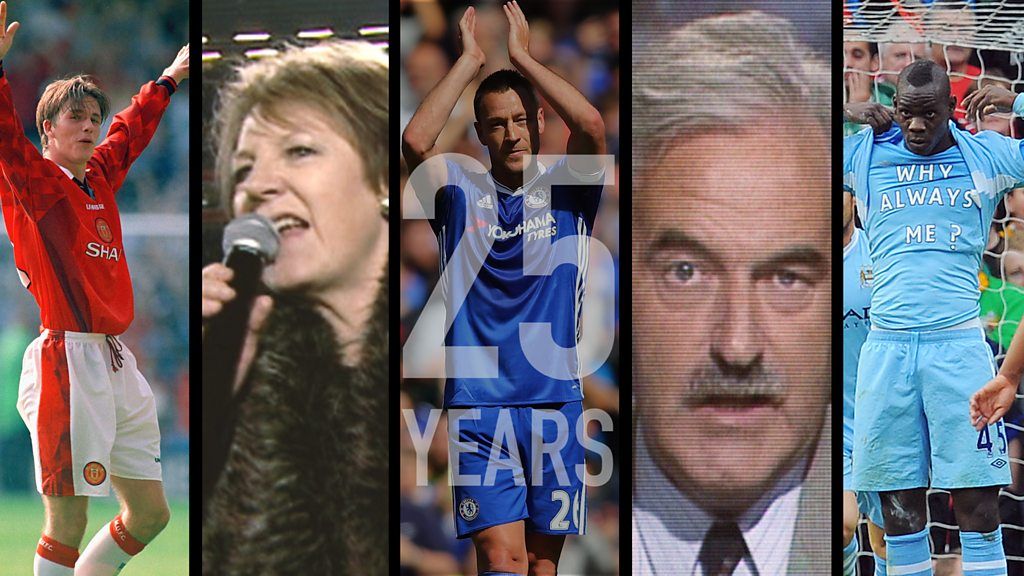 Premier League At 25: Iconic Moments From 25 Years Of The Premier ...