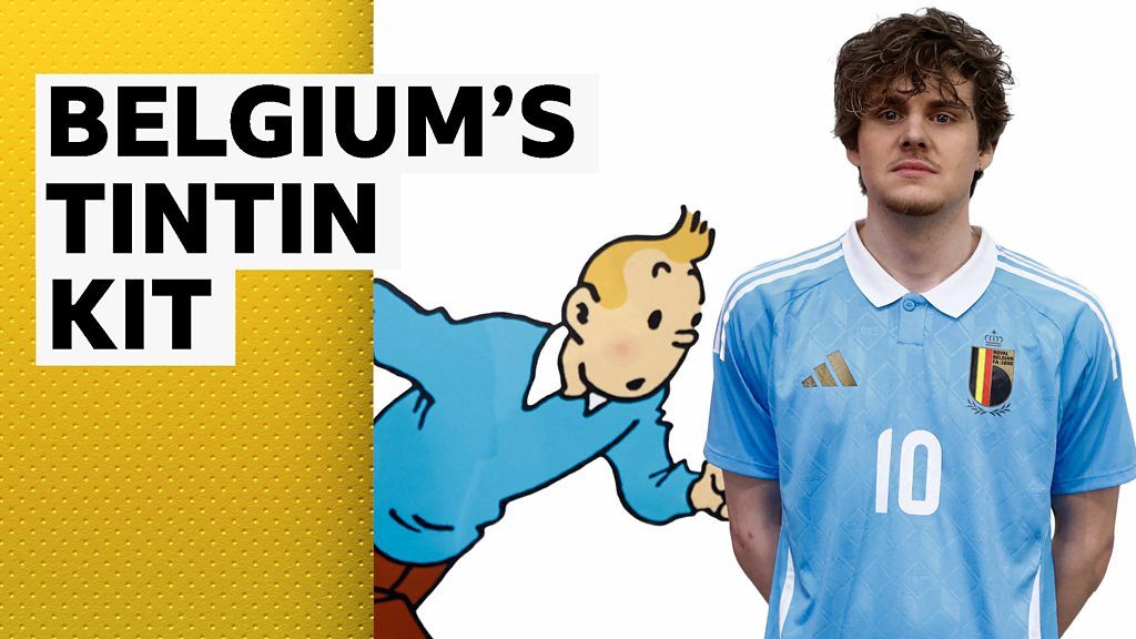 Belgium reveal new kit inspired by Tintin