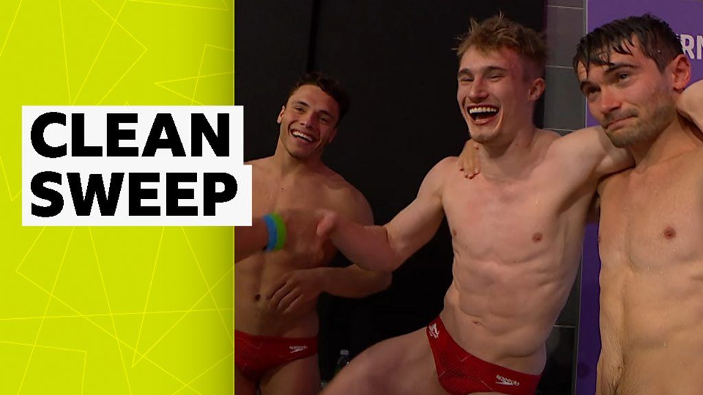 Commonwealth Games: Watch the best dives from 3m springboard medallists after England clean sweep