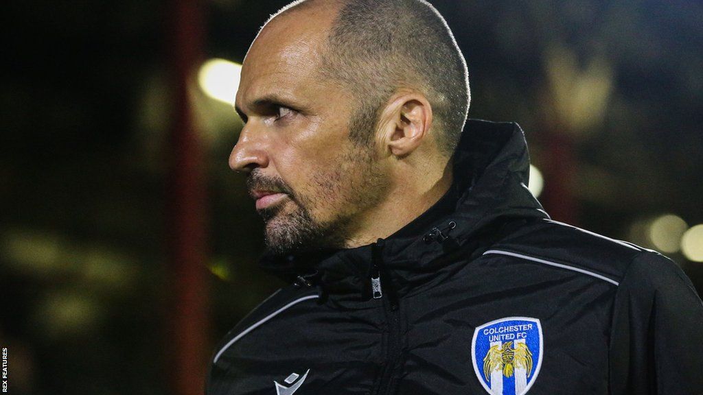 Matthew Etherington was in charge for Colchester's win at Grimsby last week