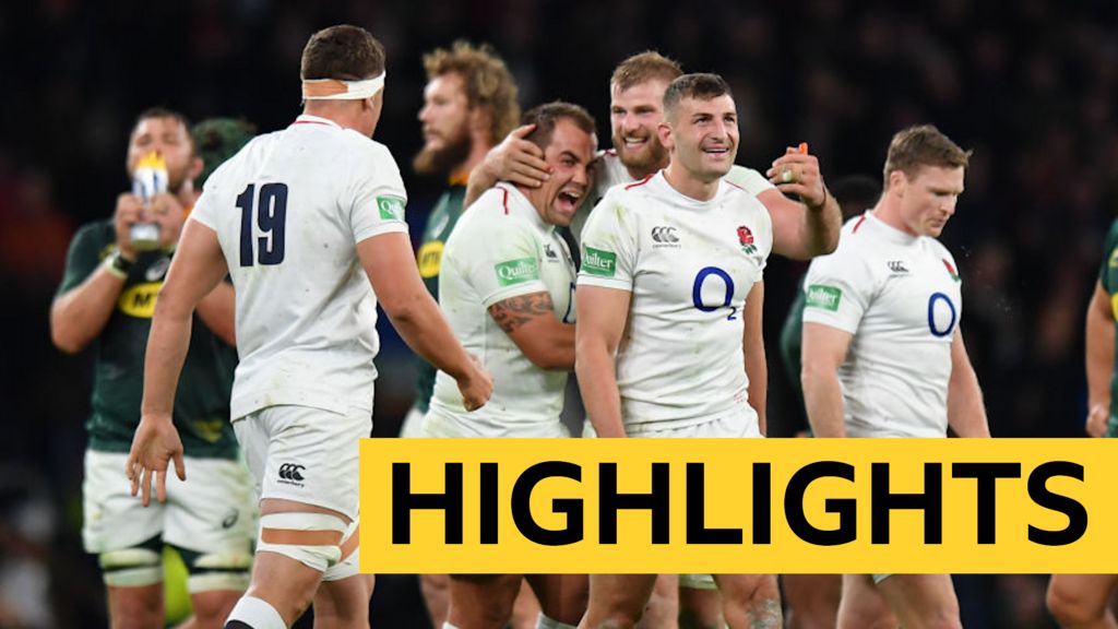 England 12-11 South Africa: Eddie Jones' England scrape topsy-turvy ...