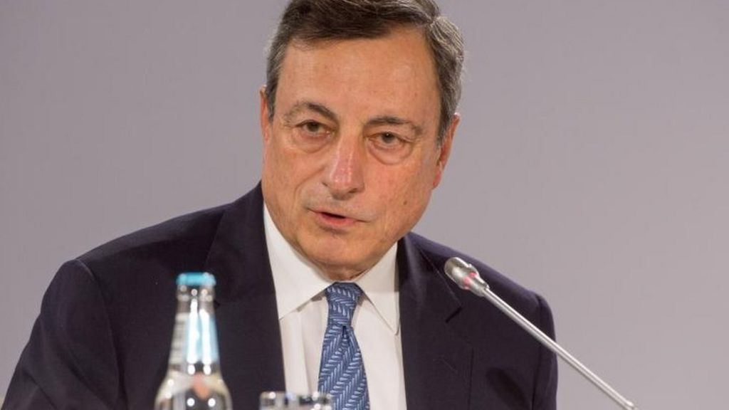 ECB forecasts higher growth but keeps rates on hold
