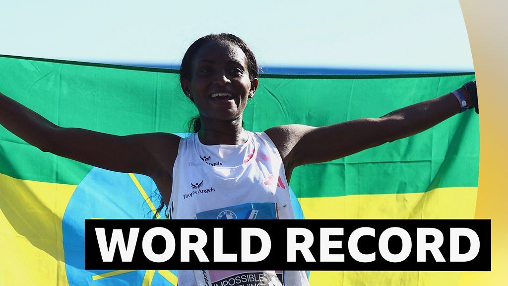 Women’s marathon: Ethiopia’s Tigist Assefa smashes world record in Berlin