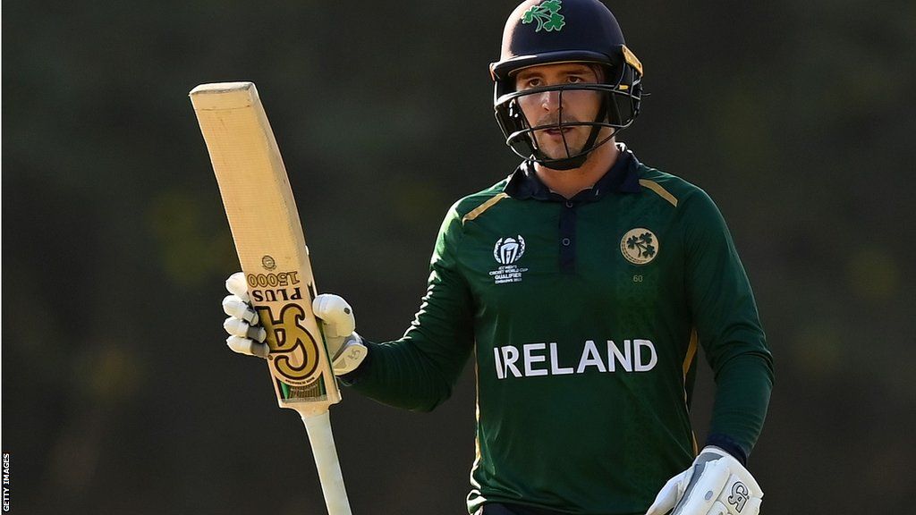 Curtis Campher hit 66 runs in Ireland's victory