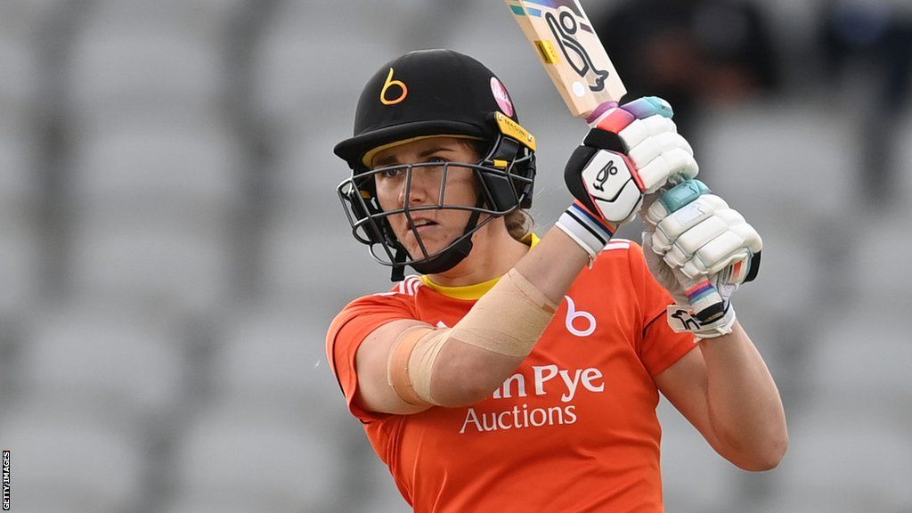 Nat Sciver-Brunt's only previous appearances for The Blaze this summer were in the Charlotte Edwards Trophy