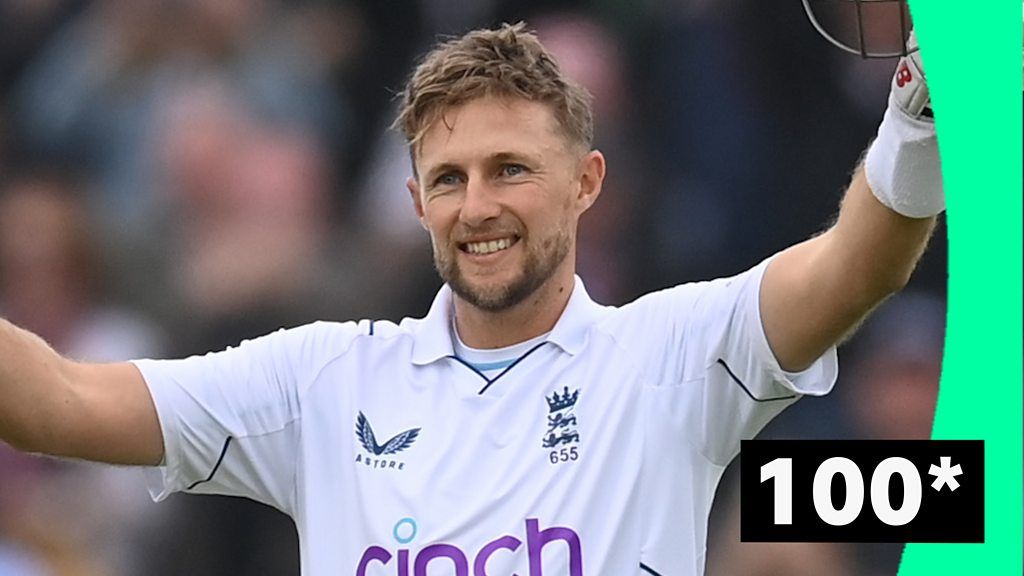 England v New Zealand: Joe Root completes century to reach 10,000 Test runs