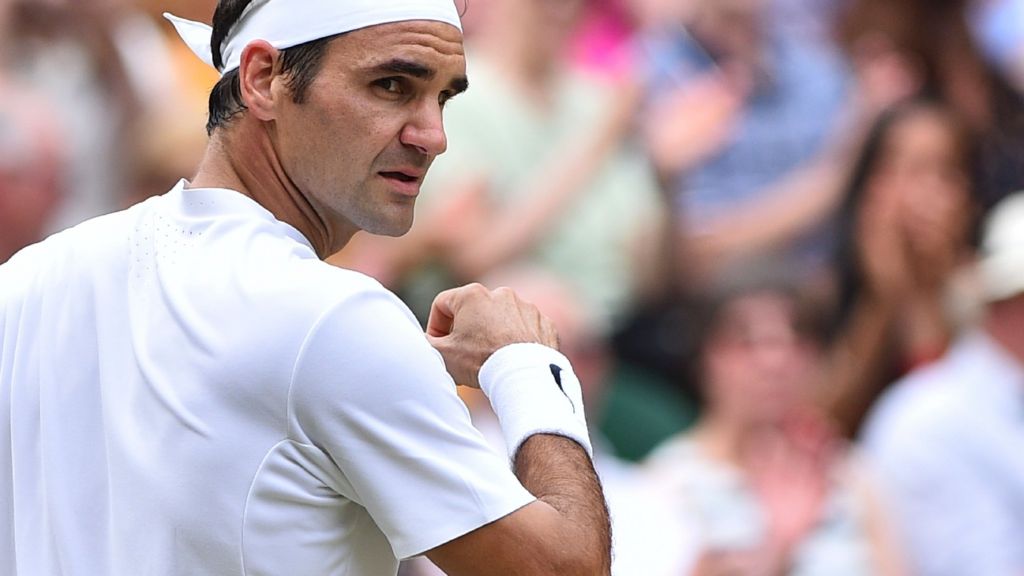 Wimbledon 2017: 'Step Towards History' - Federer Wins First Set - BBC Sport