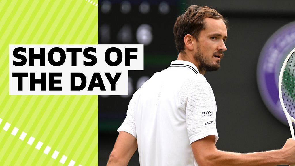 Medvedev takes best shot on day 10 at Wimbledon