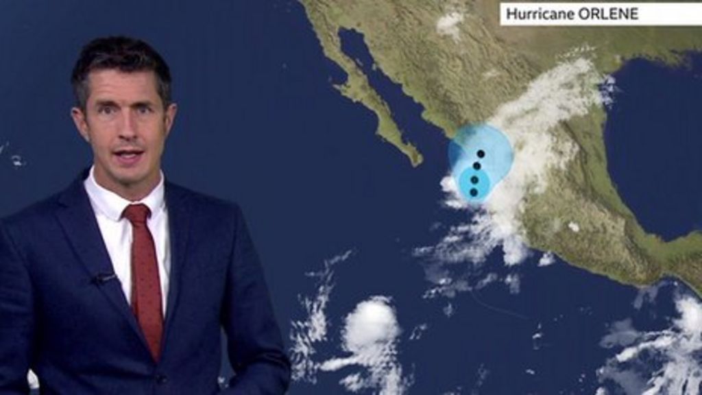 Mexico braces for Hurricane Orlene - BBC Weather