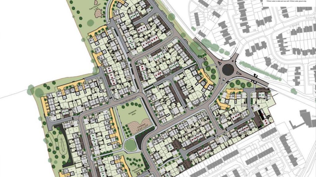 Plans for 353 new Leominster homes approved - BBC News