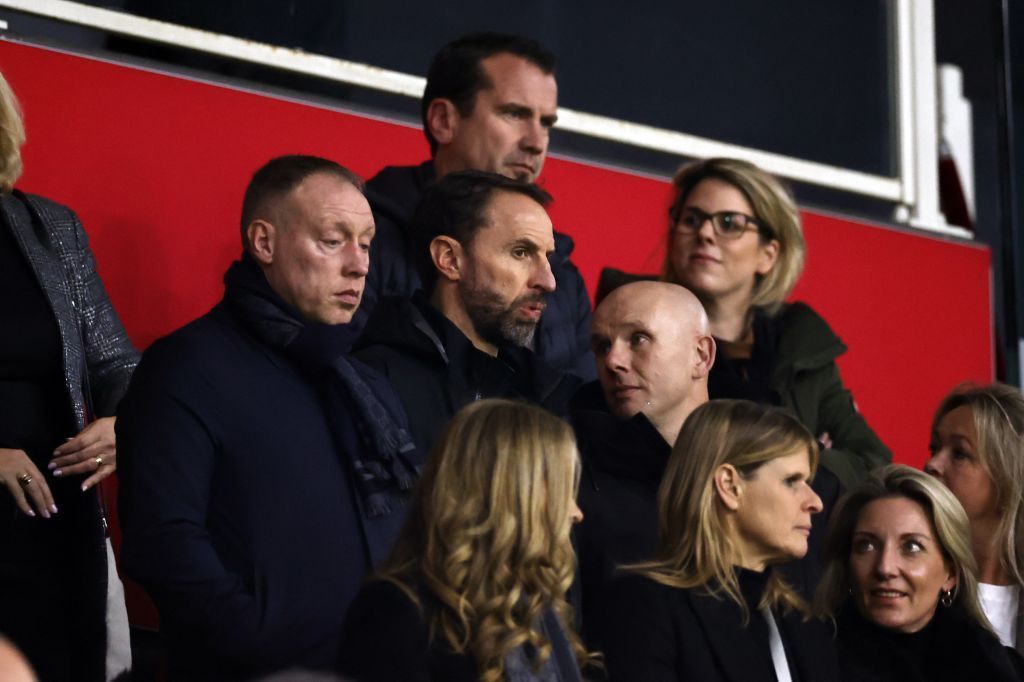 Gareth Southgate watches Ajax