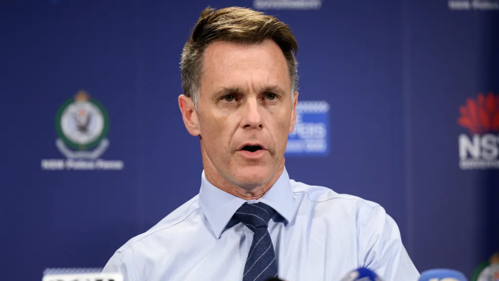 Chris Minns, Premier of New South Wales, at a press conference