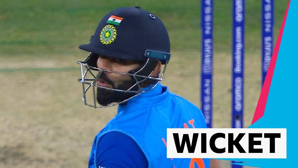 T20 World Cup: India's Virat Kohli top edges to fine leg against South Africa