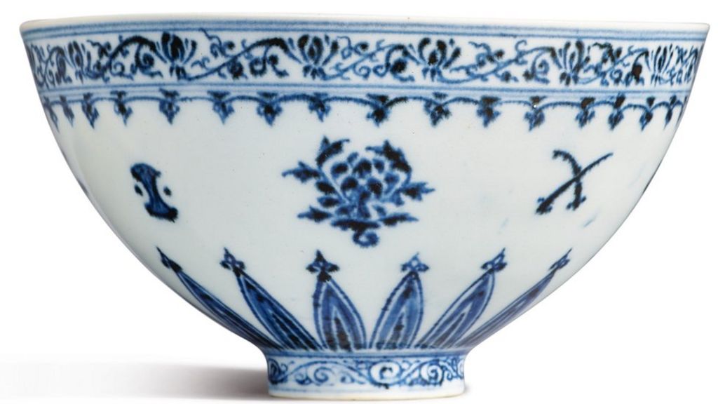 'Exceptional' 15thCentury Ming Dynasty bowl unearthed at US yard sale