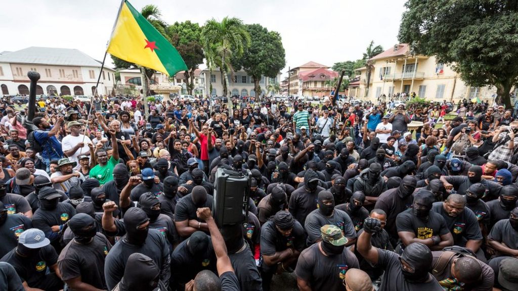 French Guiana The part of South America facing a total shutdown BBC News