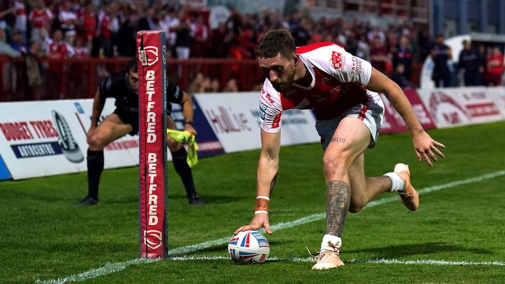 Ethan Ryan scored a try in Hull KR's stunning Challenge Cup semi-final win over Wigan Warriors last week and got on the scoresheet against Castleford Tigers on Friday
