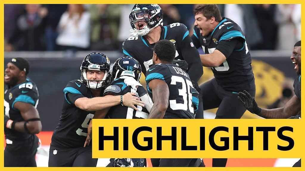 NFL: Jacksonville Jaguars beat Dolphins 23-20 in London thriller - highlights