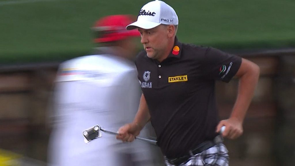 Players Championship: Ian Poulter sprints to finish first round at Sawgrass