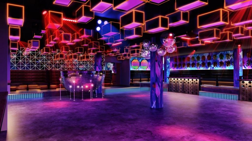 An architect's impression of the new Snobs dance floor